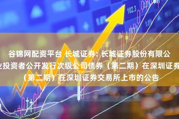 谷锦网配资平台 长城证券: 长城证券股份有限公司2025年面向专业投资者公开发行次级公司债券（第二期）在深圳证券交易所上市的公告